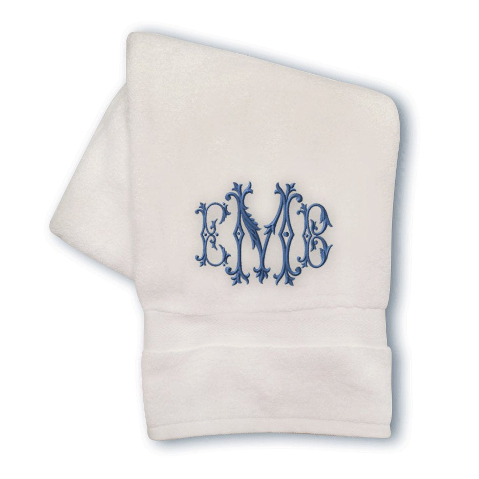 Monogrammed Bath Towel