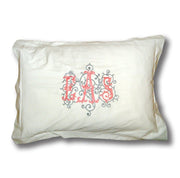 Monogrammed Pillow Sham