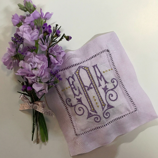 sachet lavender plant Monogrammed Lavender Sachet – MonogramsEtc