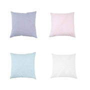 Applique Monogrammed Seersucker Euro Sham