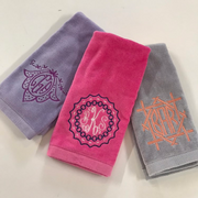 Monogrammed Velour Hand Towel